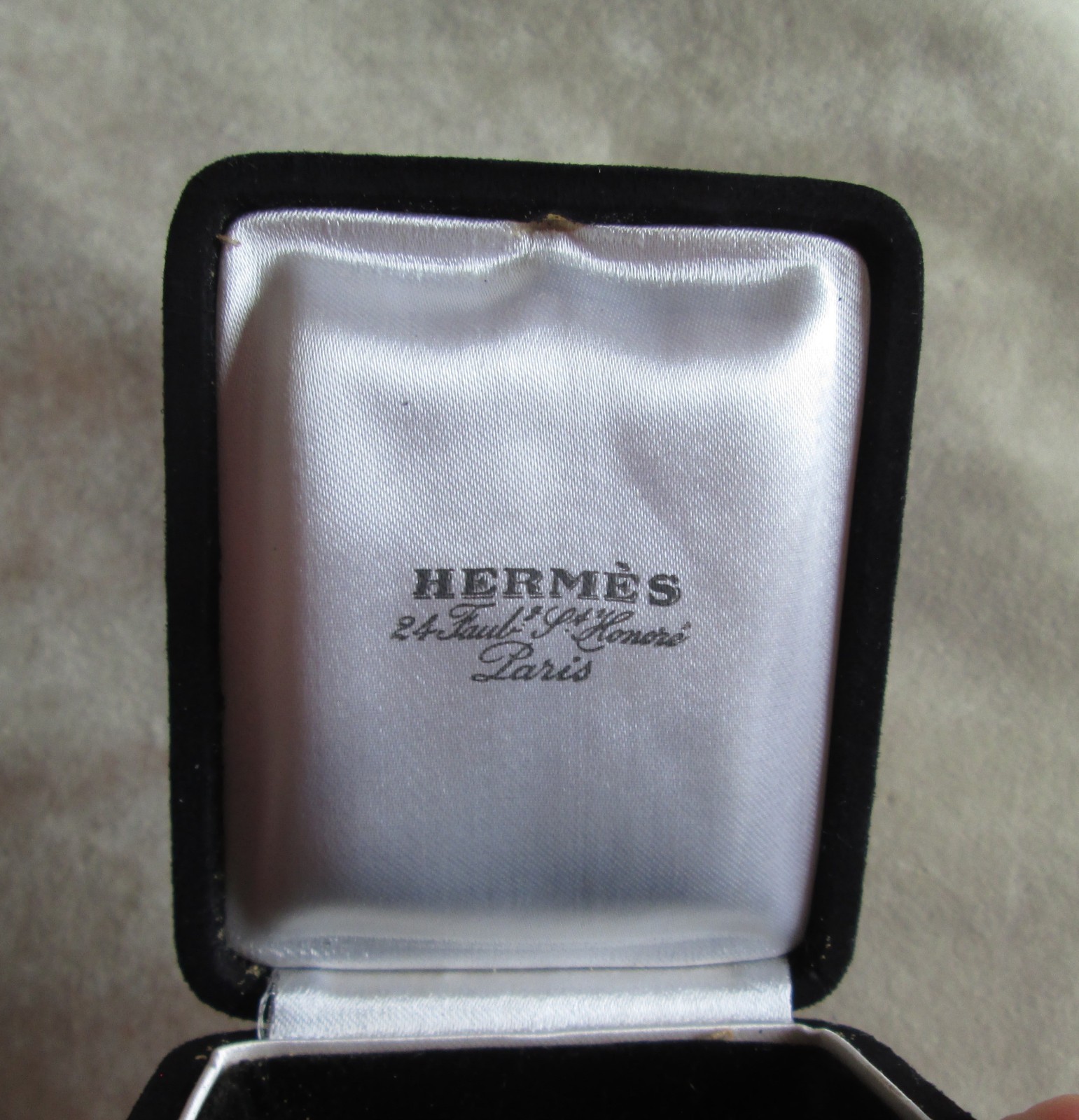 Vintage Hermes Jewelry Box