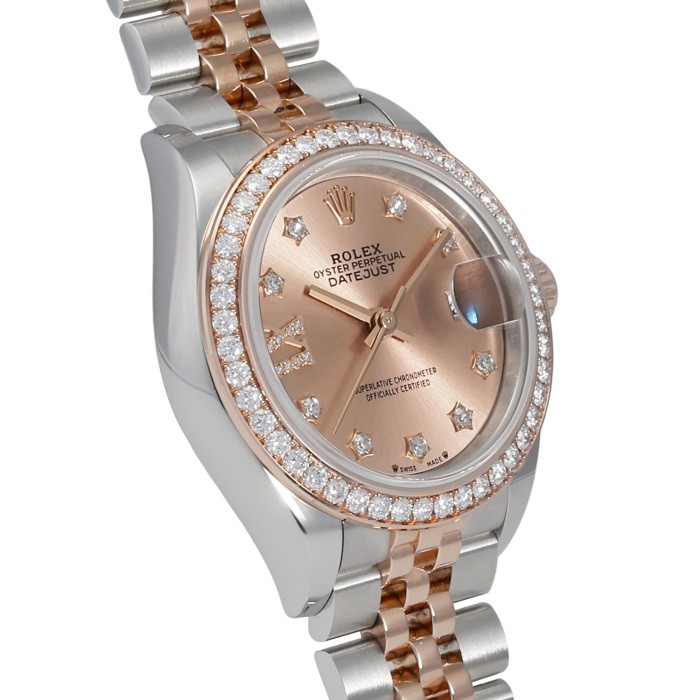 Rolex Datejust 279381RBR Rose Gold Stainless Steel Diamond 28.0mm #YKW190