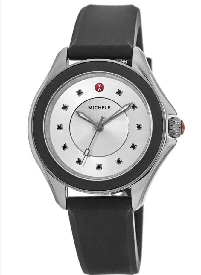 Michele Watch 33mm BRAND NEW Silicone Strap