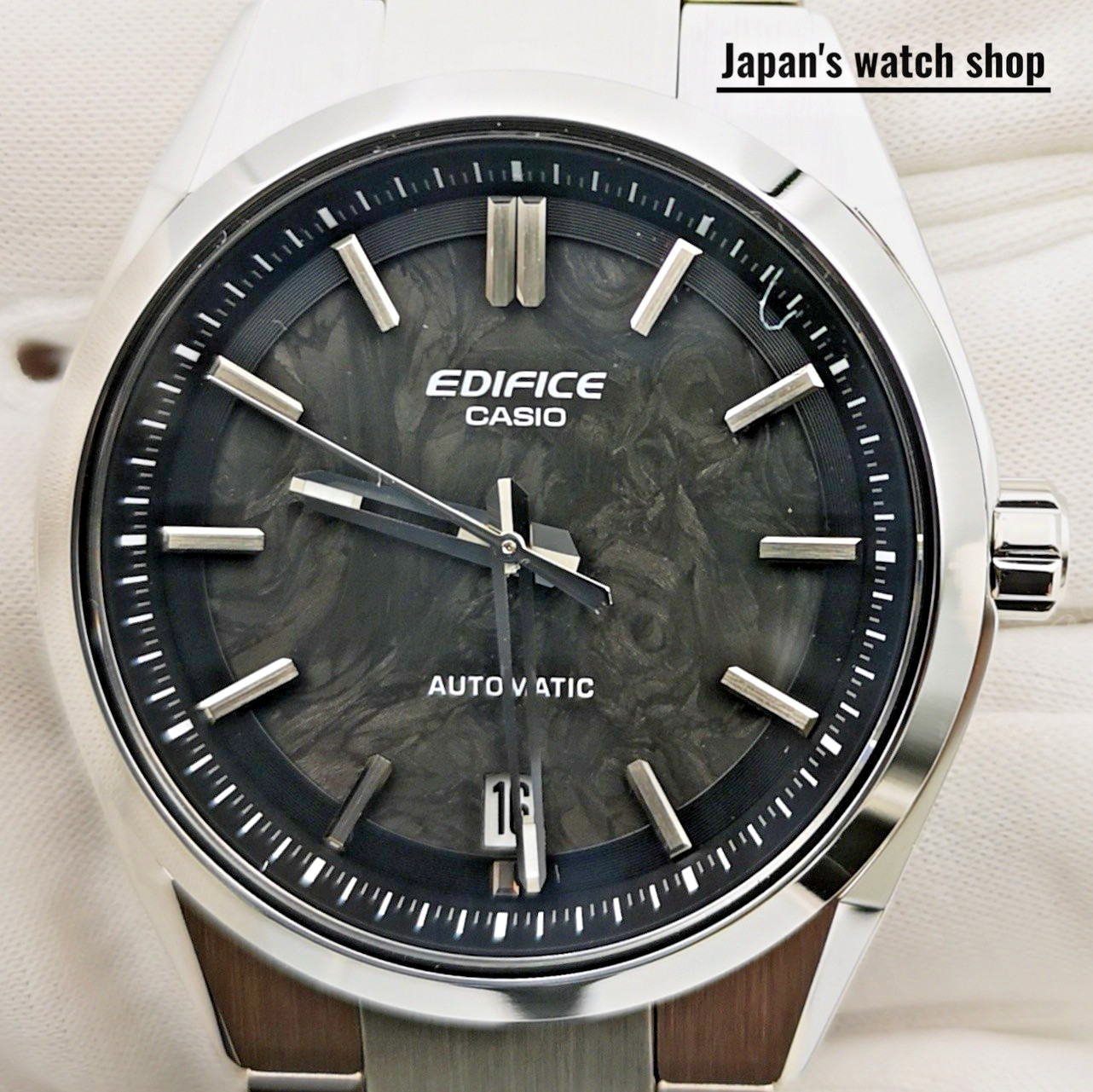 CASIO Edifice EFK-100YCD-1AJF Silver Stainless Steel Men’s Watch New in Box