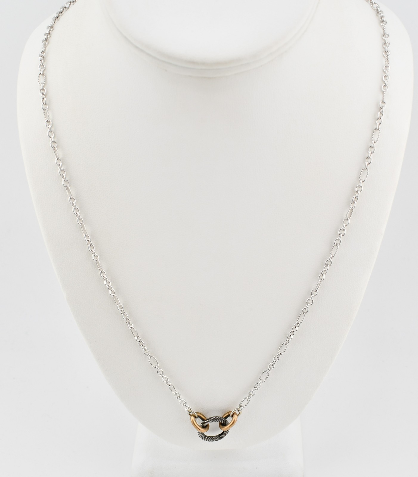 Sterling Silver Cable Chain Necklace 30.0″ #FMG936