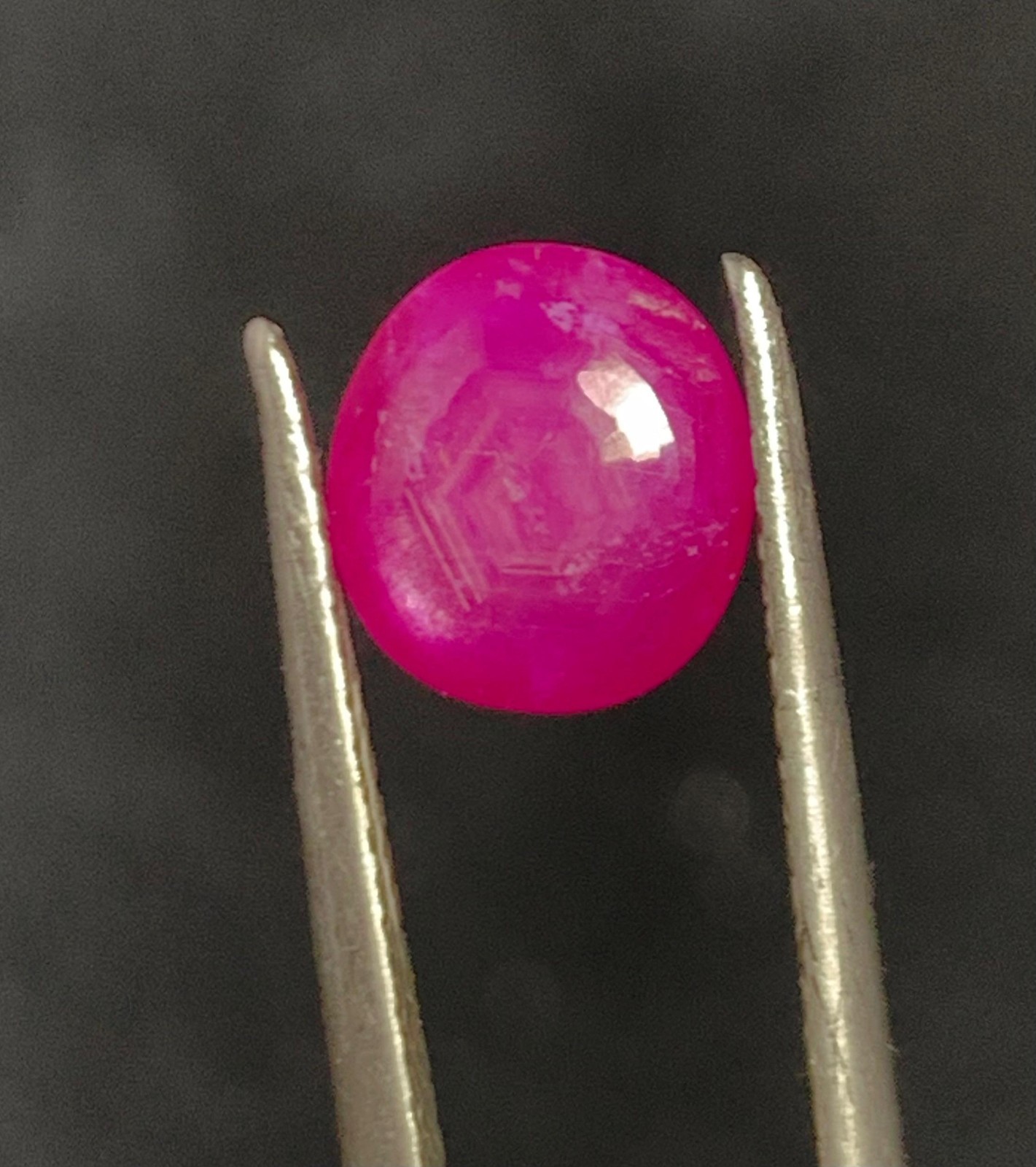 3.90 CT Natural Untreated Ruby Cabochon, Loose Ruby Gemstone 8*7*5MM