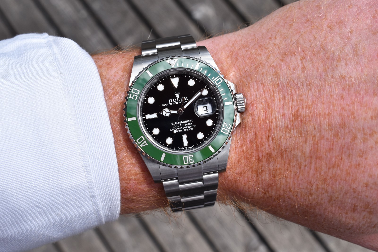 2025 Rolex Submariner Date 41mm Steel “Starbucks” MK2 Green Bezel 126610LV FS