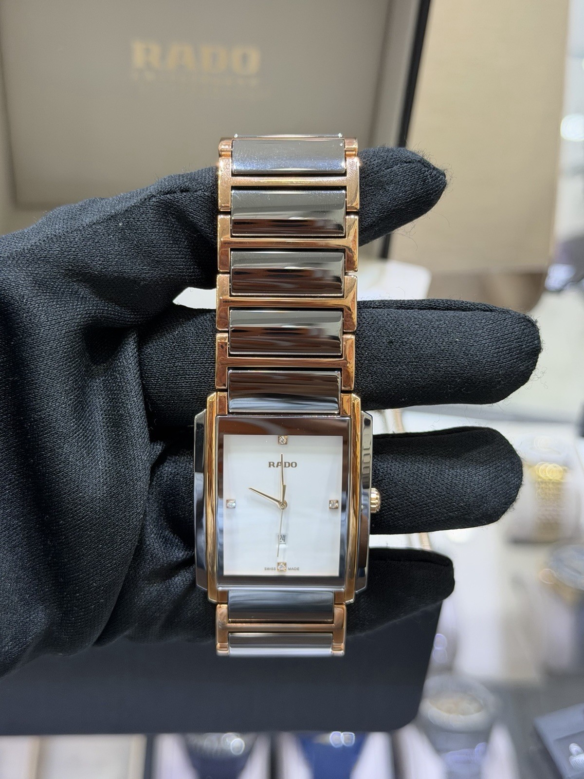 New Rado Integral 31mm Diamond Quartz Watch R20140712