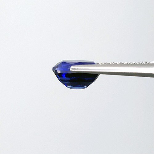 🎅6.80 carats ROYAL BLUE SAPPHIRE CUSHION 11×9 MM. LOOSE GEMSTONE coussin saphir