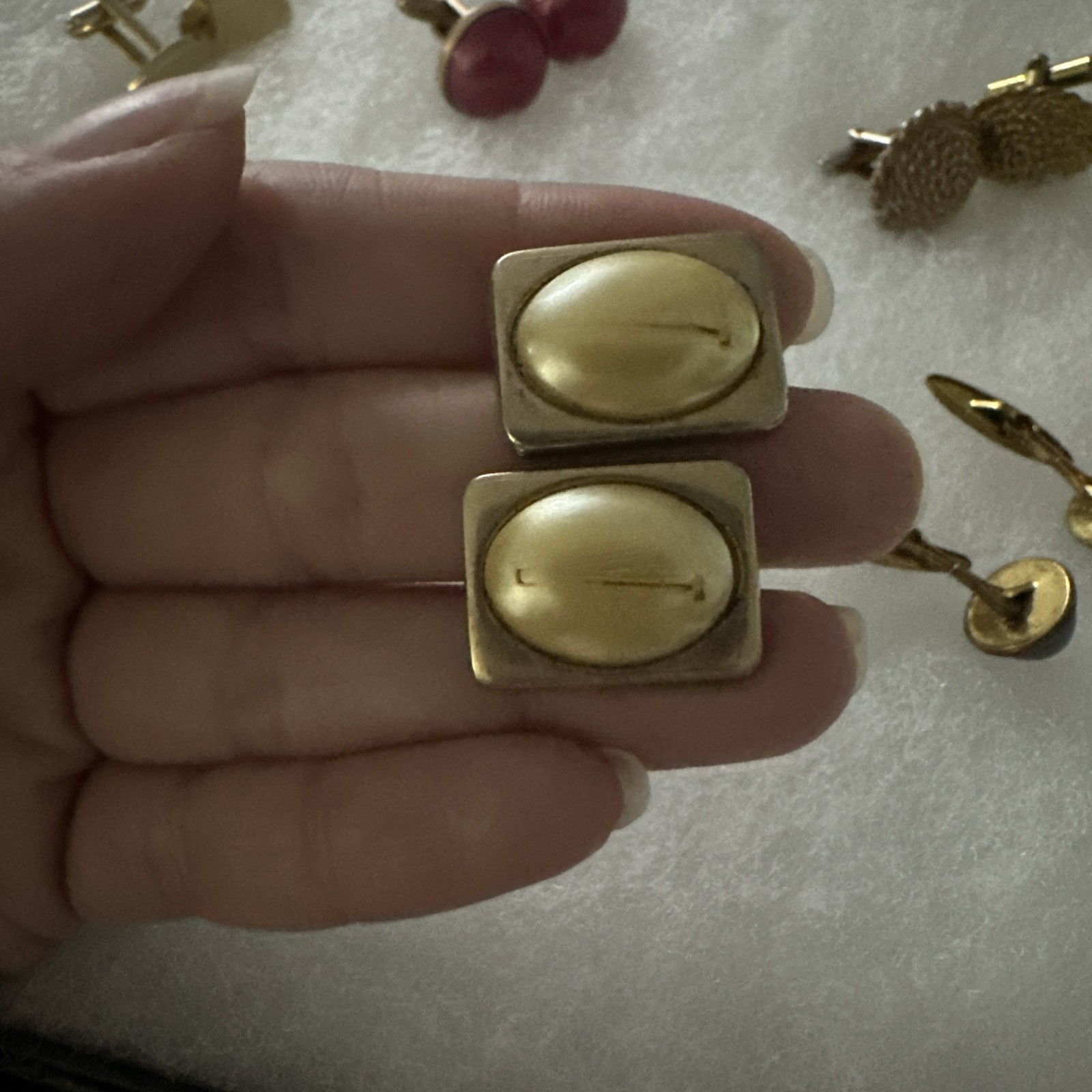 Choose what you want — 9 sets of cufflinks; Mixed designs