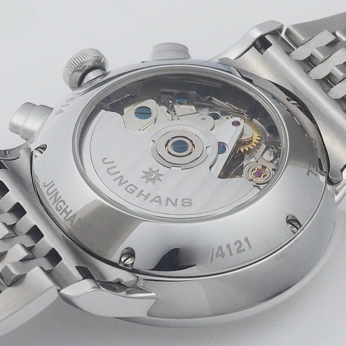 Junghans Meister Chronoscope 027/4121.44 White Dial Automatic Day Date 40mm Men’