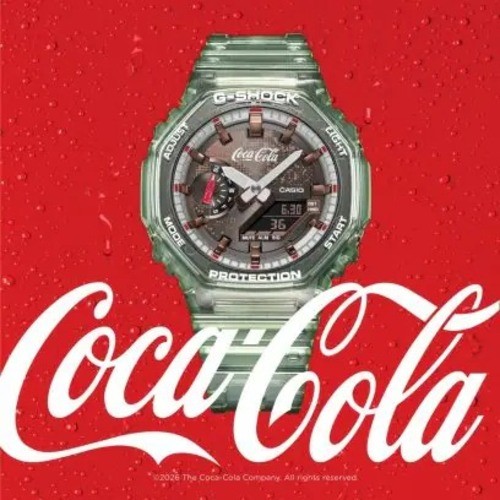 G-Shock x Coca-Cola 140th GA-2100CC-3AJR Green Bottle Glass Design NEW 2026 PSL