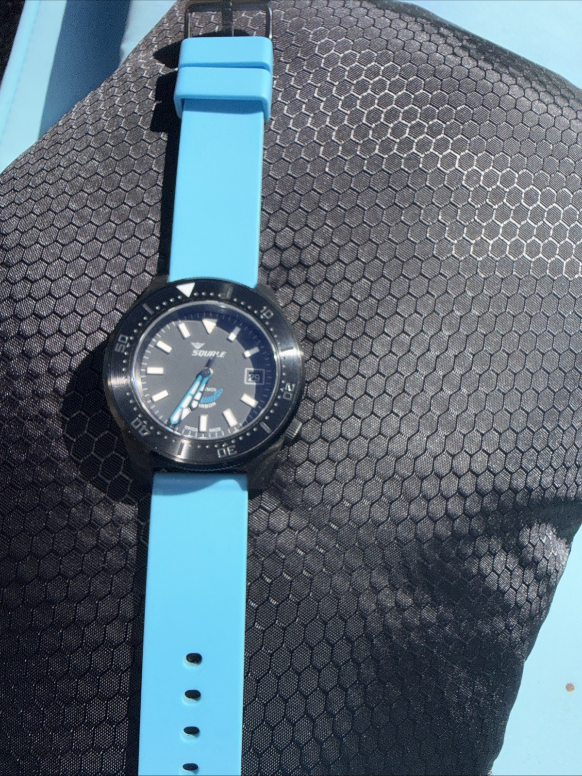 Squale 60 Atmos Forged Carbon Dive Watch 42 Mm Full Set