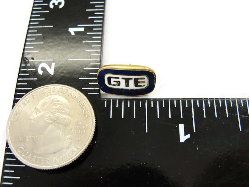 GTE 4 Star 1/10 10Kt Yellow Gold Filled Emblem Tie Tack Lapel Pin