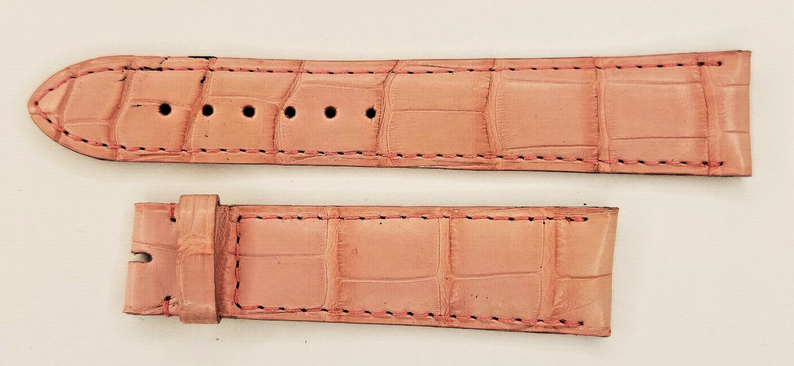 NEW Authentic Camille Fournet Paris Light Pink Watch Strap 18/16 mm 70+105mm