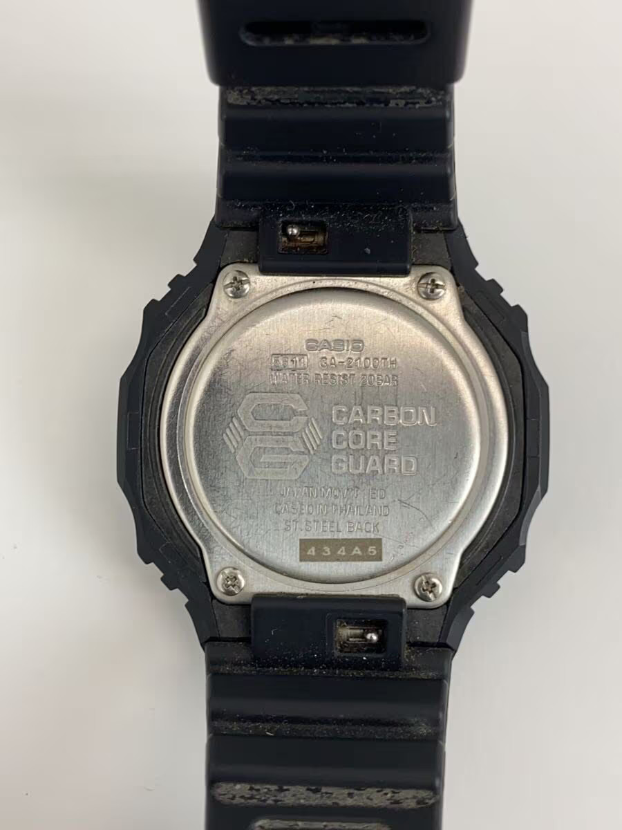 CASIO Quartz Watch G SHOCK Digital Analog Green Black GA 2100TH 1AJF