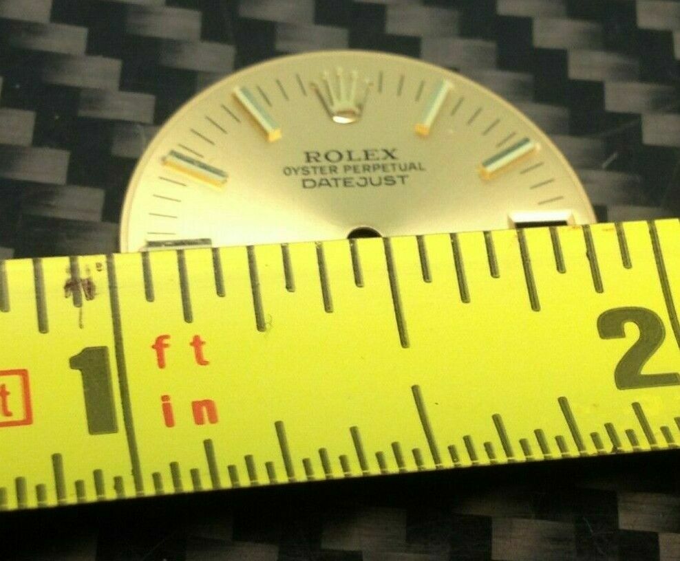 4 Ladies Rolex Oyster Perpetual Date Slate Blue, Gold, Champagne Watch Face