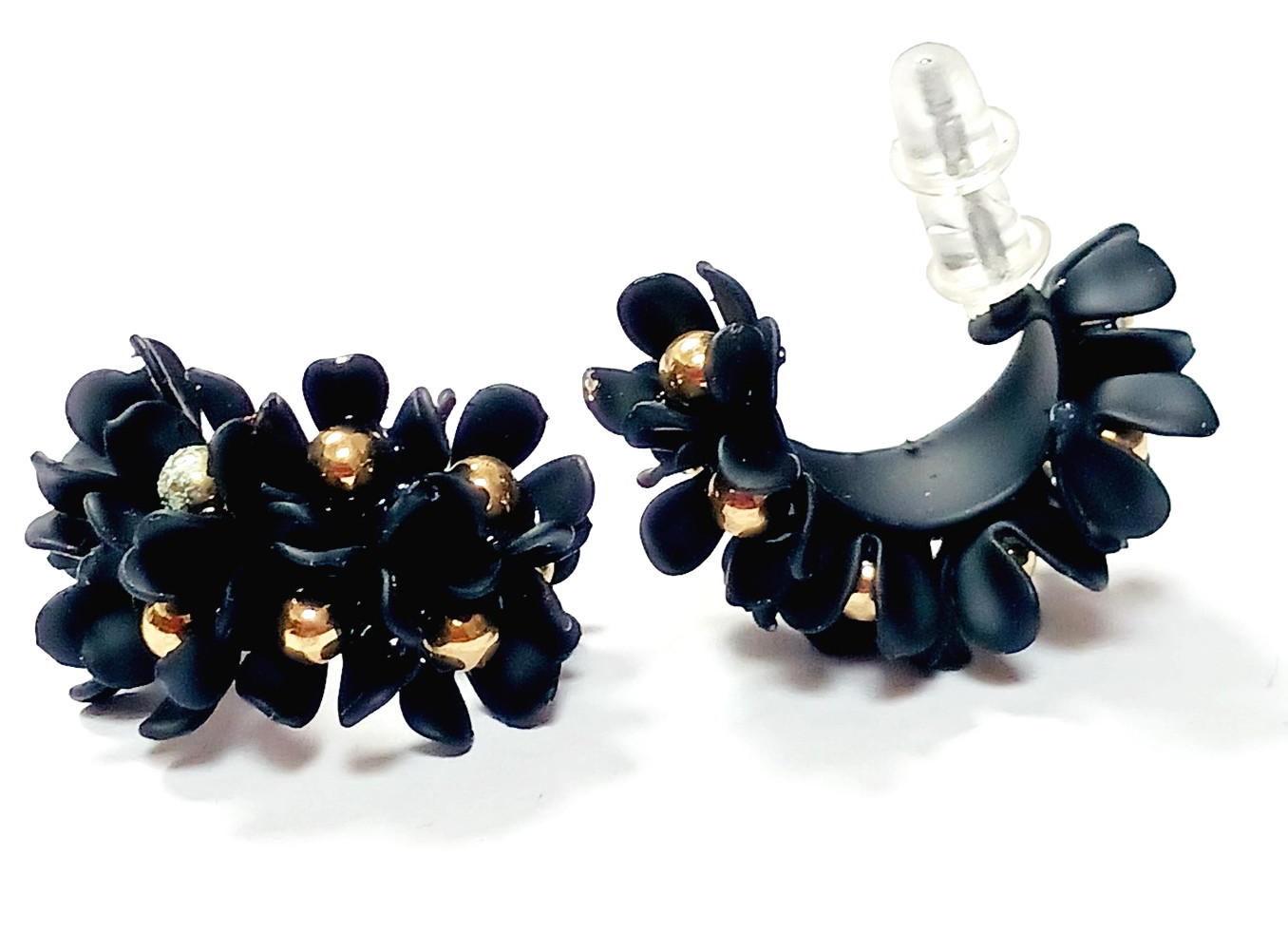 Womens Flower Earrings, One Pair – Please Choose Color