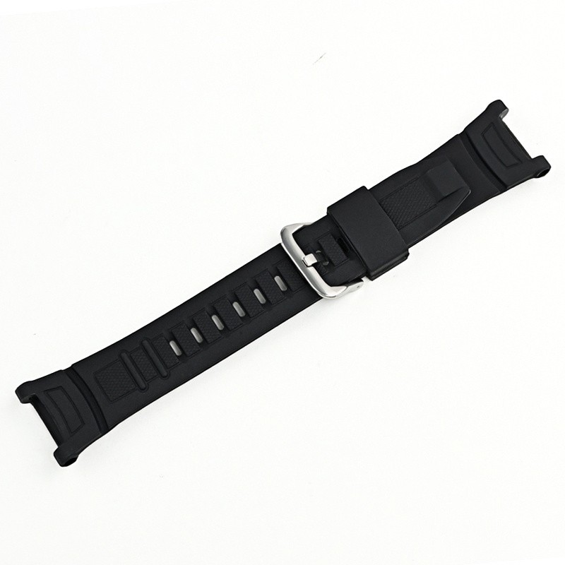 Watch Black Band Strap With Tool For CASIO Pro-Trek PRW-1500 PAW-1500 PRG-130