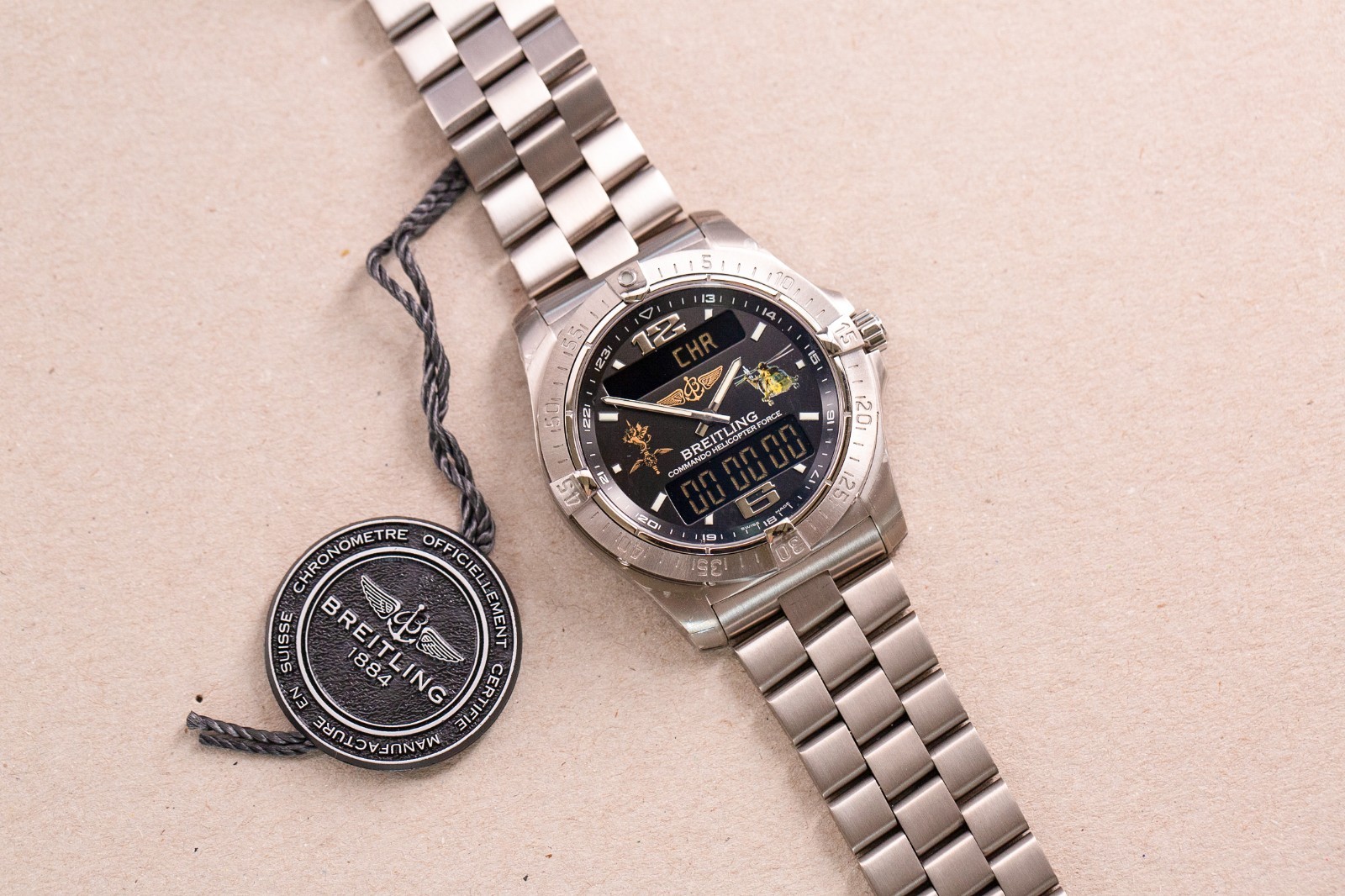 BREITLING Aerospace COMMANDO HELICOPTER FORCE Sea King Military Limited Edition