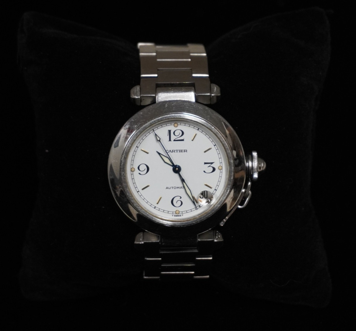Cartier Pasha 2324 35mm automatic watch