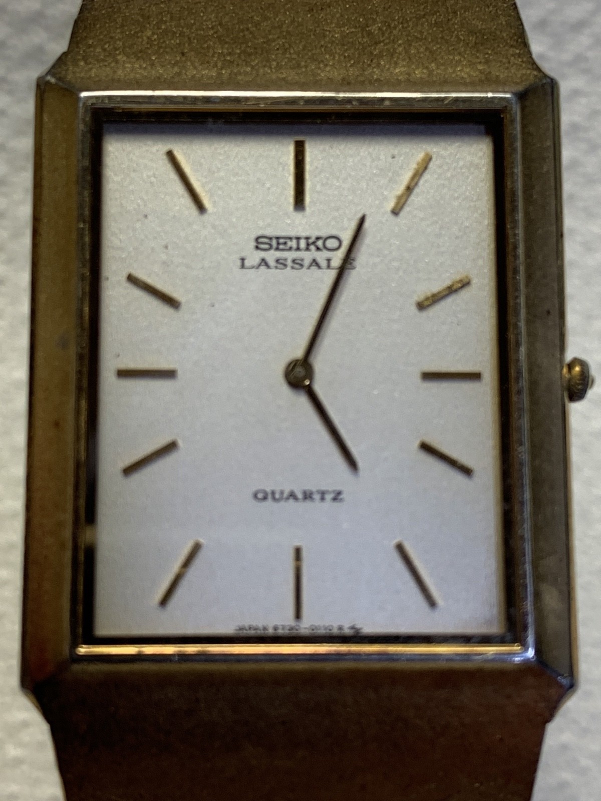 Men’s Vintage 1983 Ultra Slim Watch SEIKO LASSALE 6730-5049. Midsize. In BOX