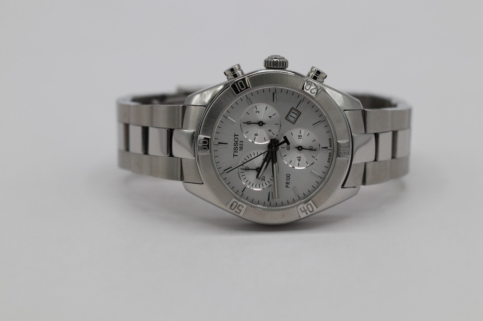 Tissot PR 100 Chronograph Quartz Stainless Steel Ladies Watch T1019171103100
