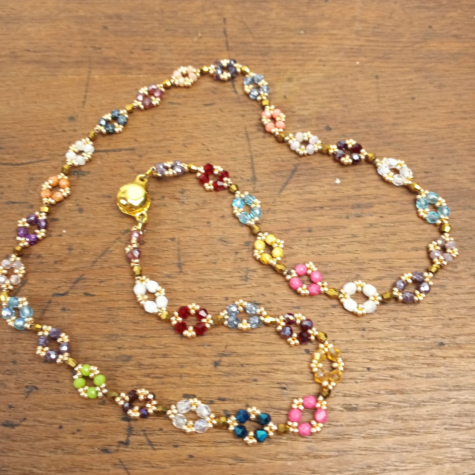 HANDMADE~Triple Wrap Anytime Bracelet or Necklace