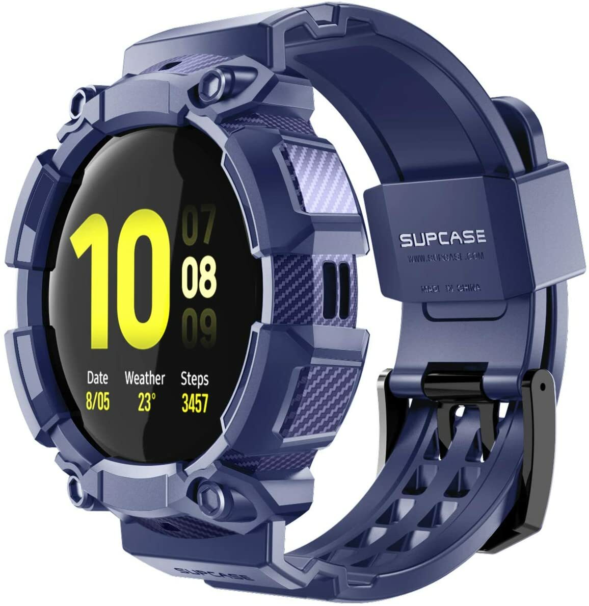 SUPCASE Watch Case Wristwatch Strap Band For 2019 Samsung Galaxy Watch Active 2