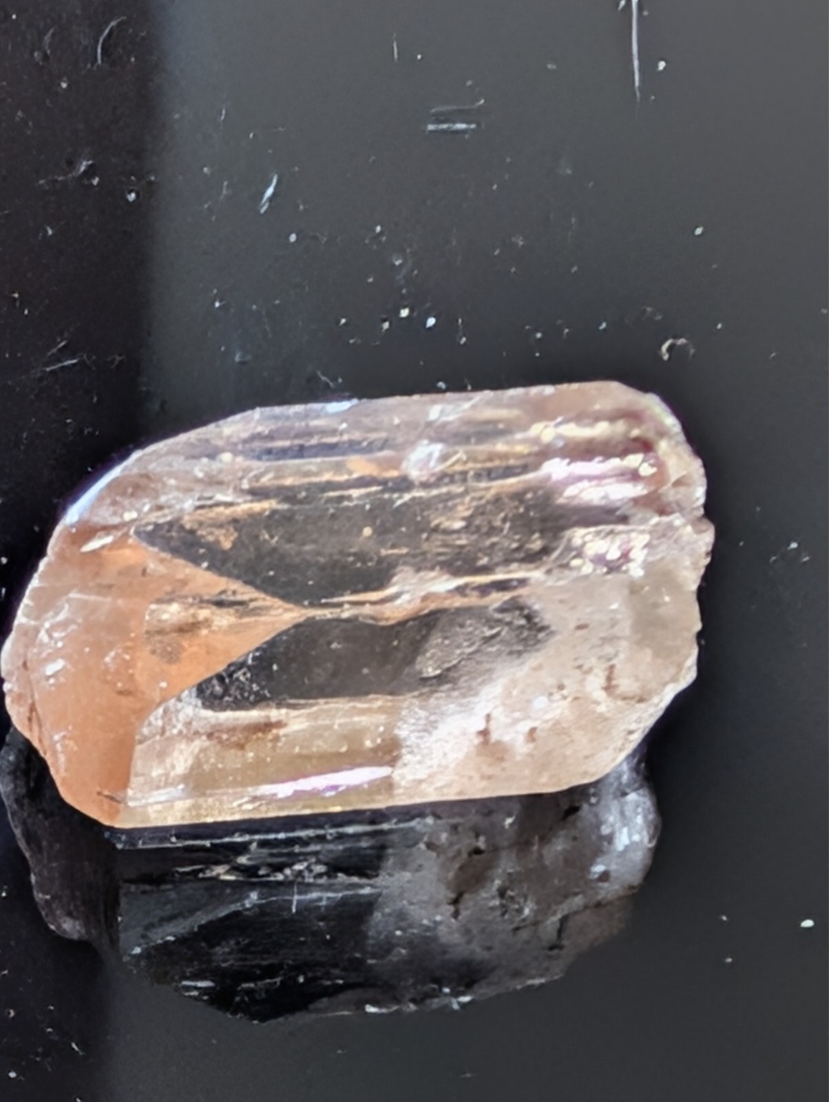 USA seller 20.07 IF clarity Imperial Topaz facet rough gemstone specimen