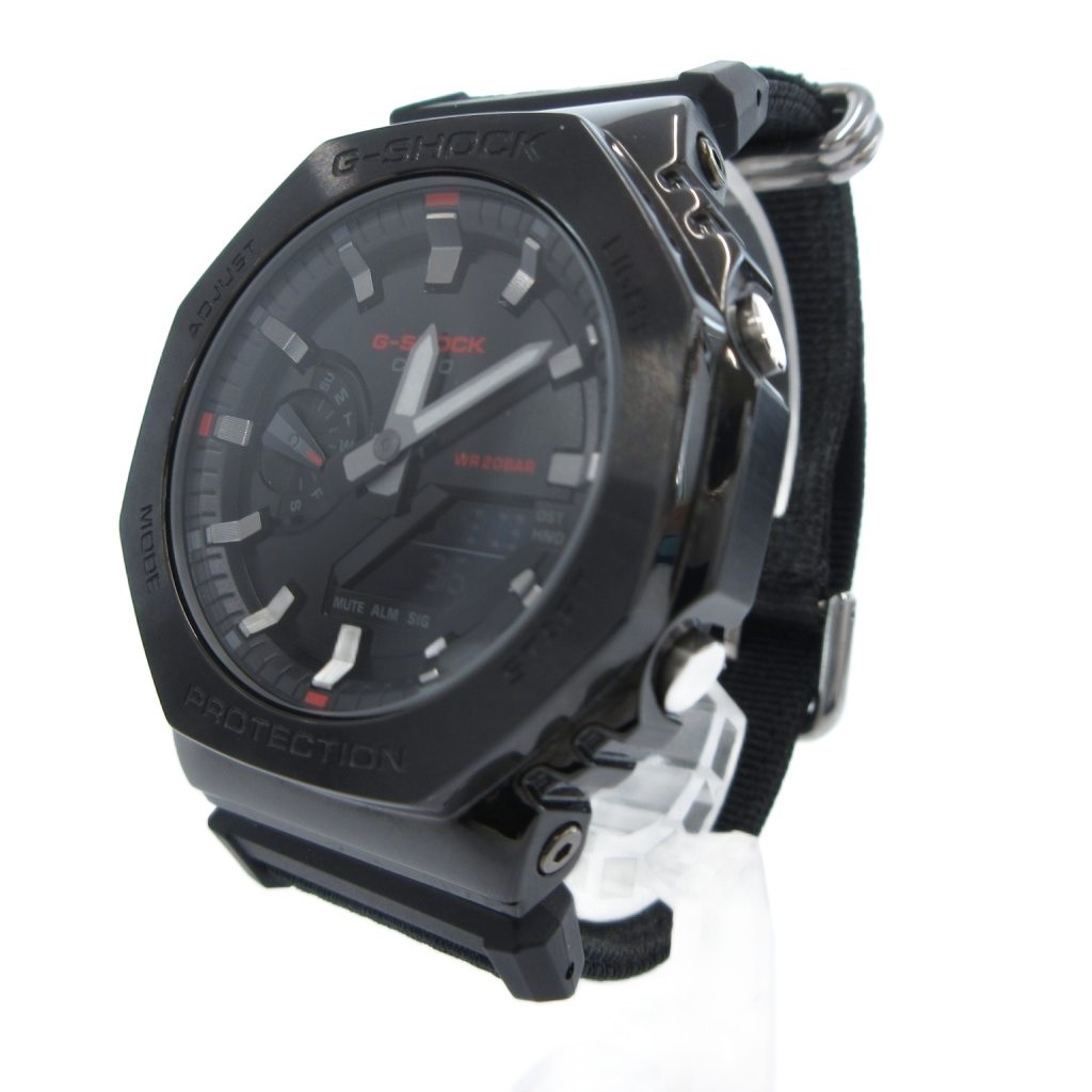 G-SHOCK GM-2100CB Black Analog-Digi Quartz Men’s Watch 40mm AB
