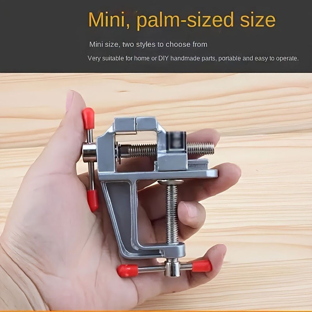 Precise Heavy-Duty Clamp-Firm Adjustable Anti-Slip Precision Workbench Mini Vise