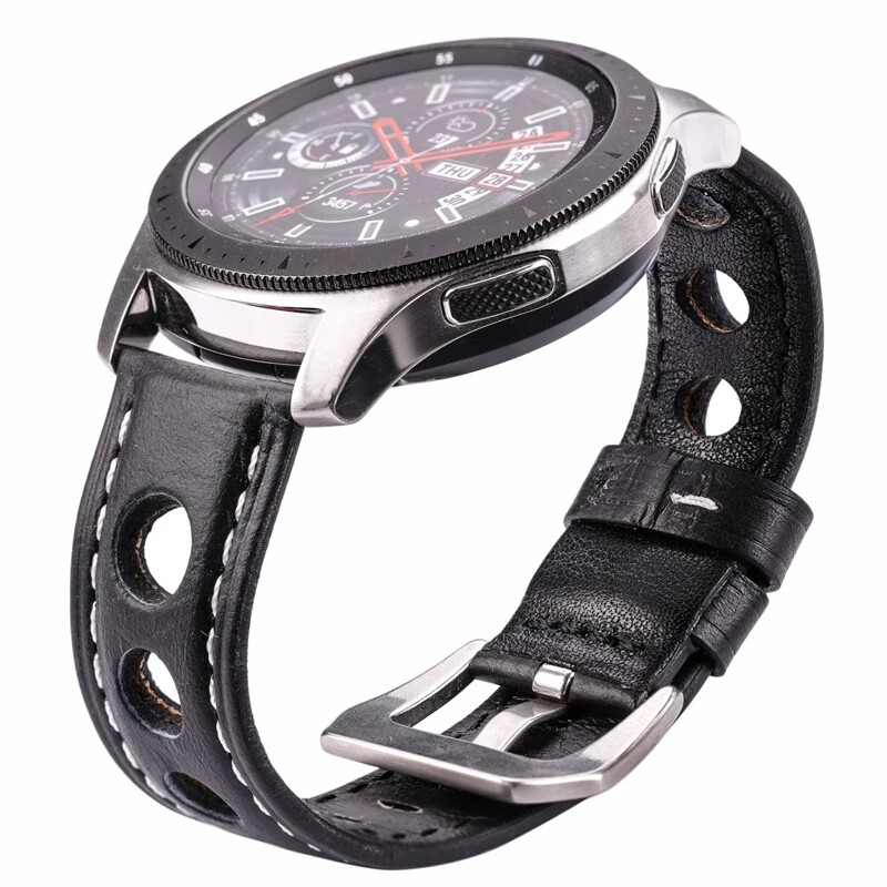Cowhide Watch Strap Bracelet Vintage Genuine Leather 20mm 22mm 24mm Watchband