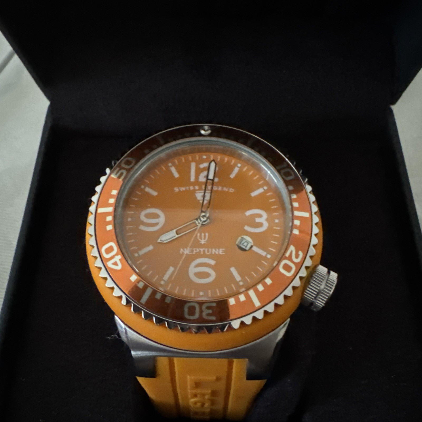 Swiss Legend Men’s Neptune Watch SL-21818P-06 in Orange