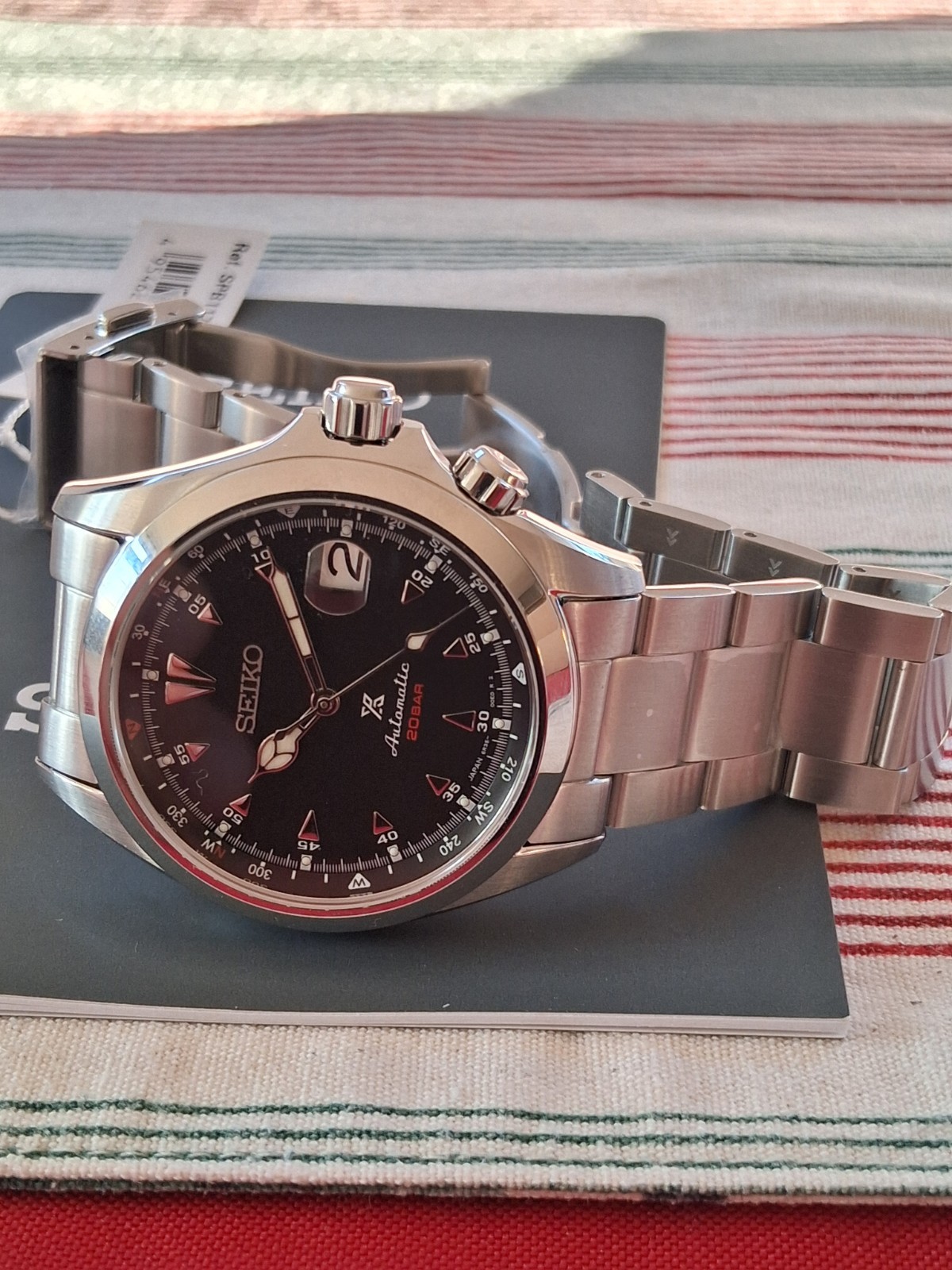 Seiko Men’s Prospex Alpinist Automatic Watch SPB117J1