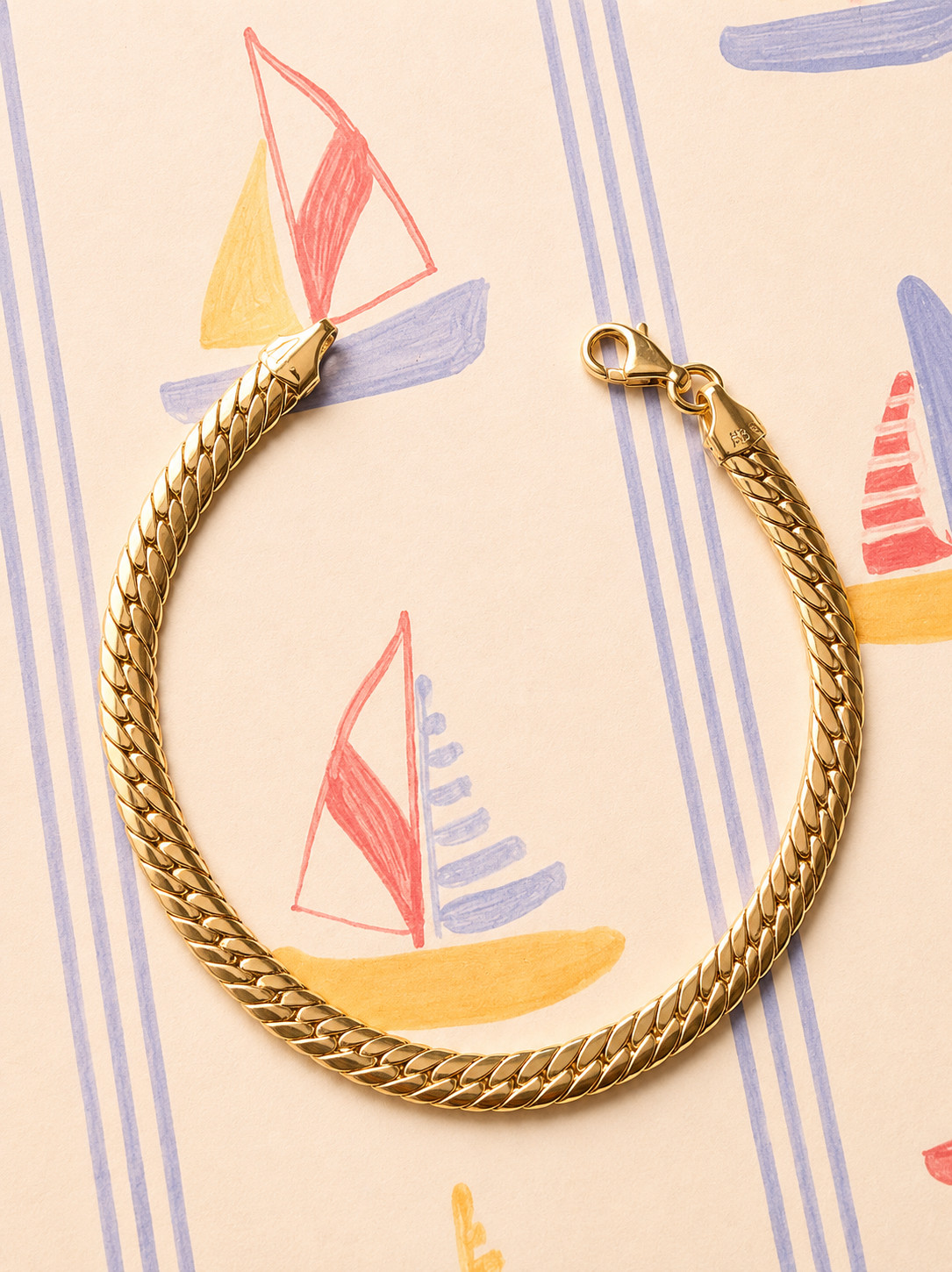 Real 14K Yellow Gold Cuban Curb Link Chain Bracelet 8in Men Women Unisex Gift
