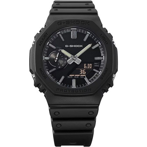 New CASIO G SHOCK GA 2100LXB 1AJF LUXE BLACK Casioak Black Men’s Watch