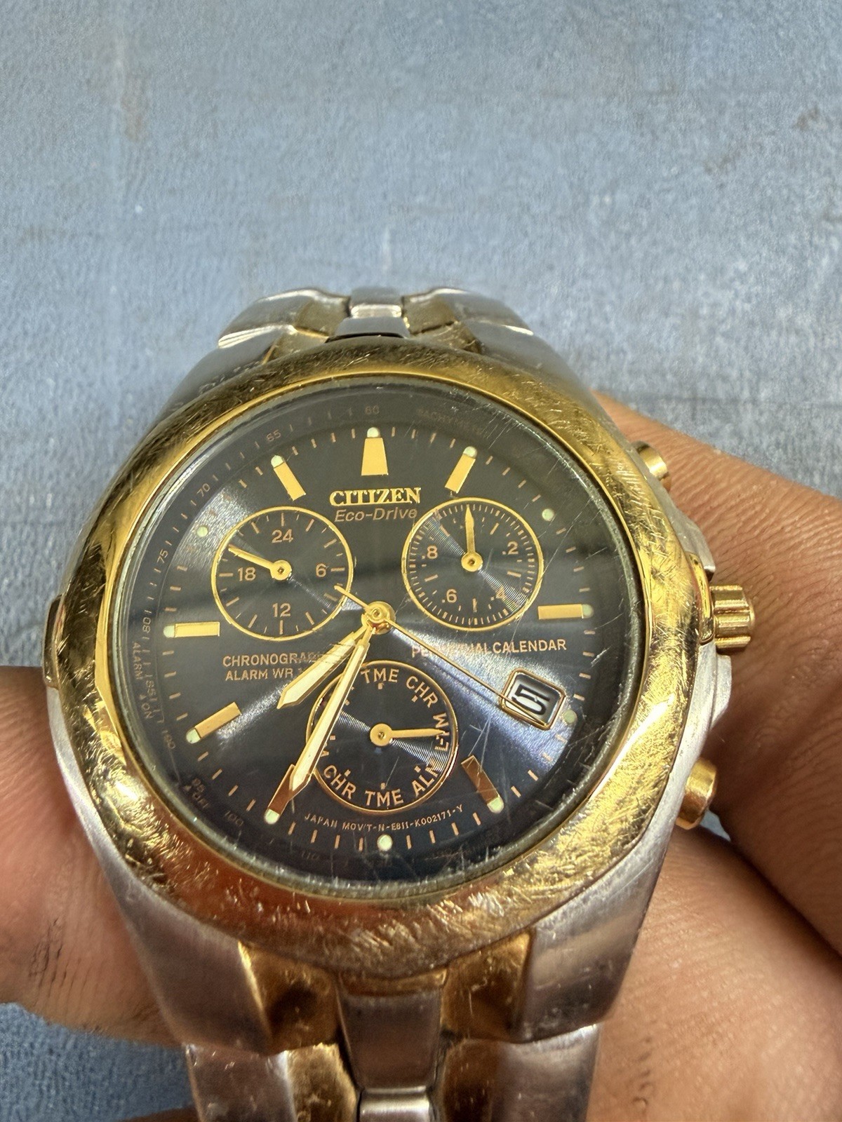 Citizen Men’s Eco-Drive Watch And Seiko 5 Gold Watch Bundle! E812-K001218