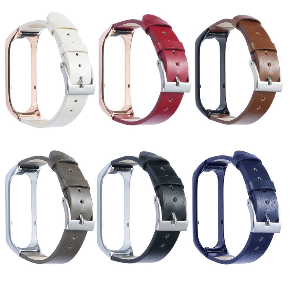 Leather Watch Band Strap For Samsung Galaxy Fit 2 SM-R220 Replacement Wristband
