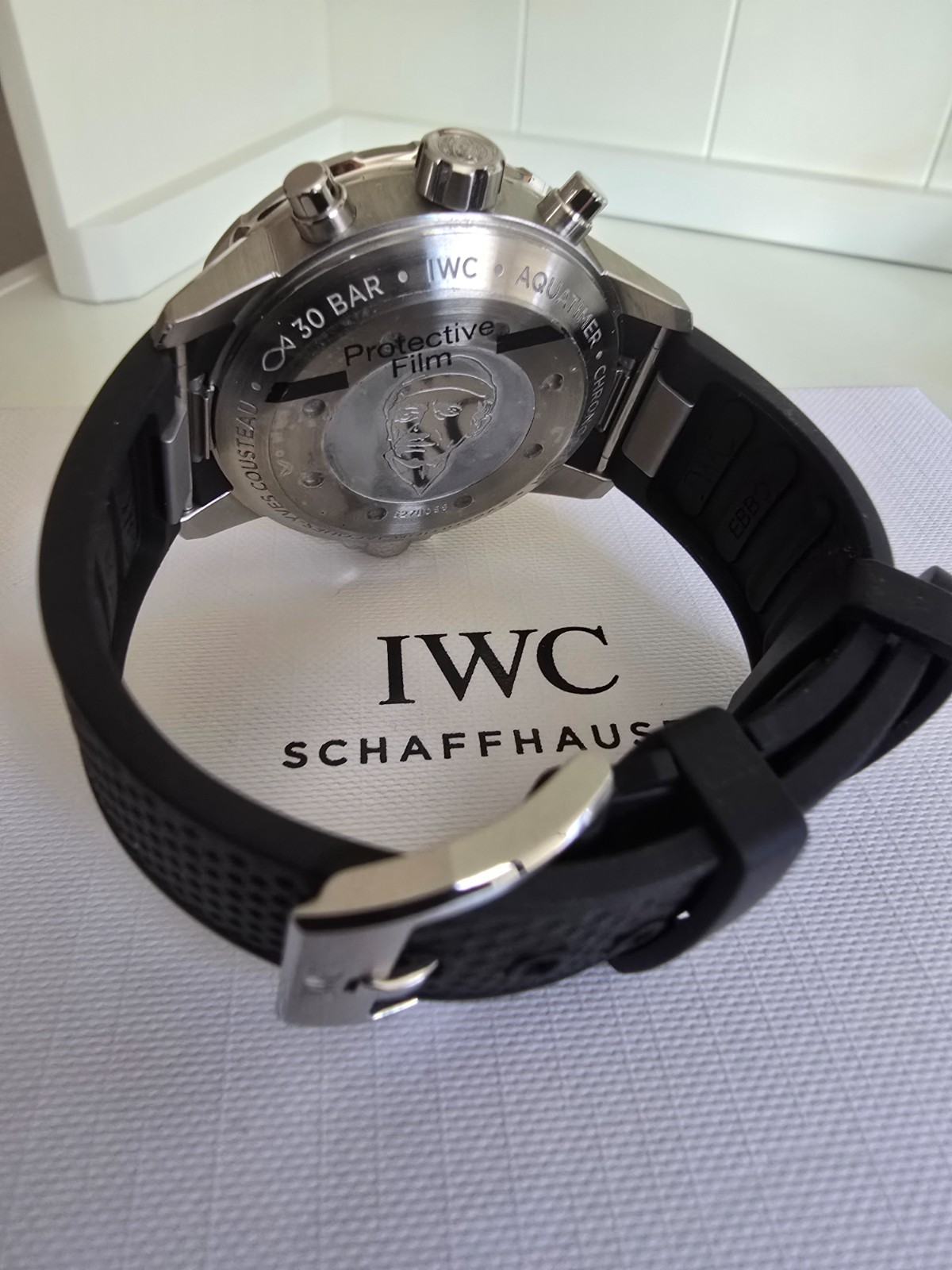 IWC Aquatimer Chronograph Special Edition Blue Men’s Watch – IW376805