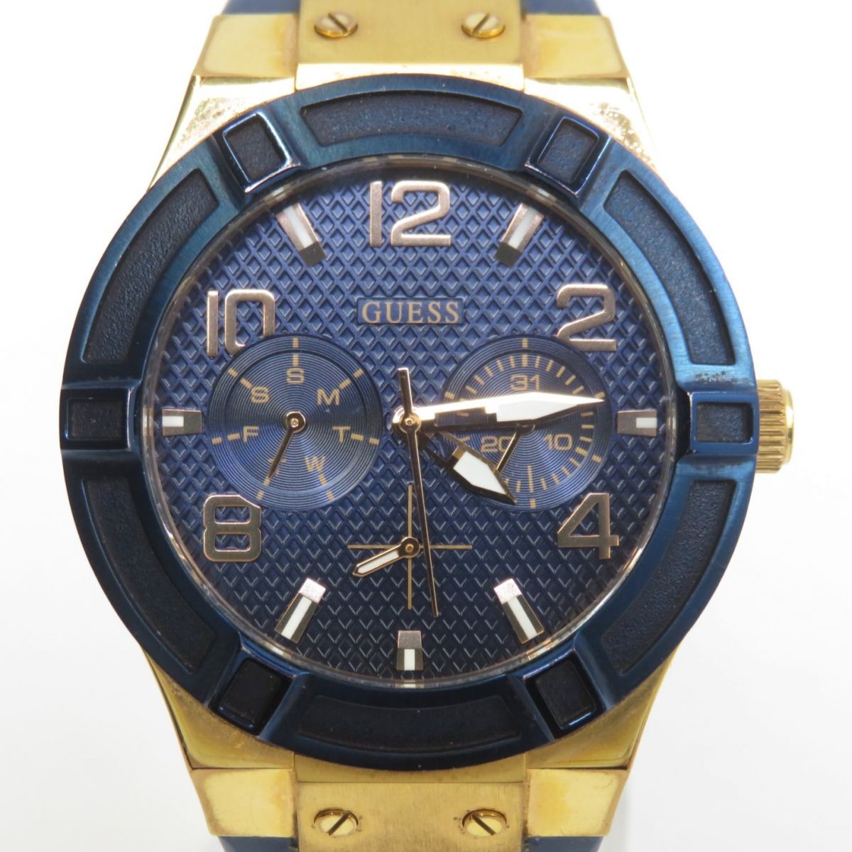 GUESS Jet Setter W0571L1 Quartz Wristwatch Ladies Used