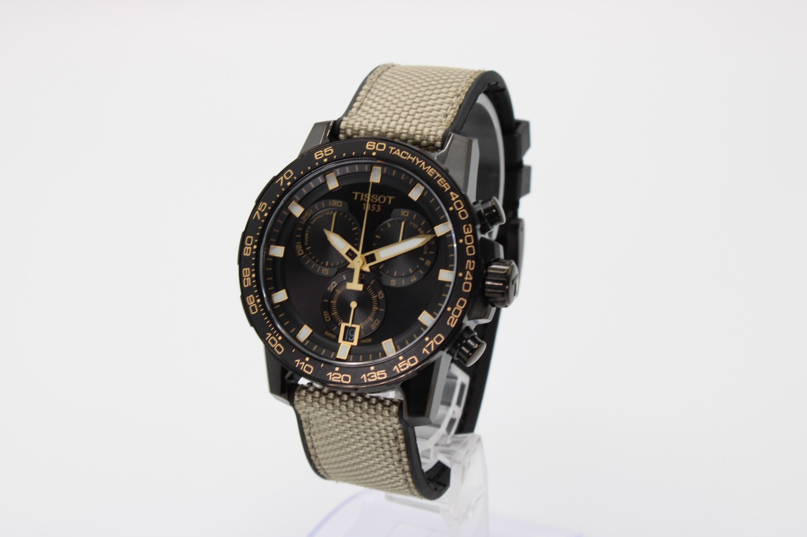 TISSOT Supersport T125.617.37.051.01 Chrono Black Dial Men’s Watch 45.5mm