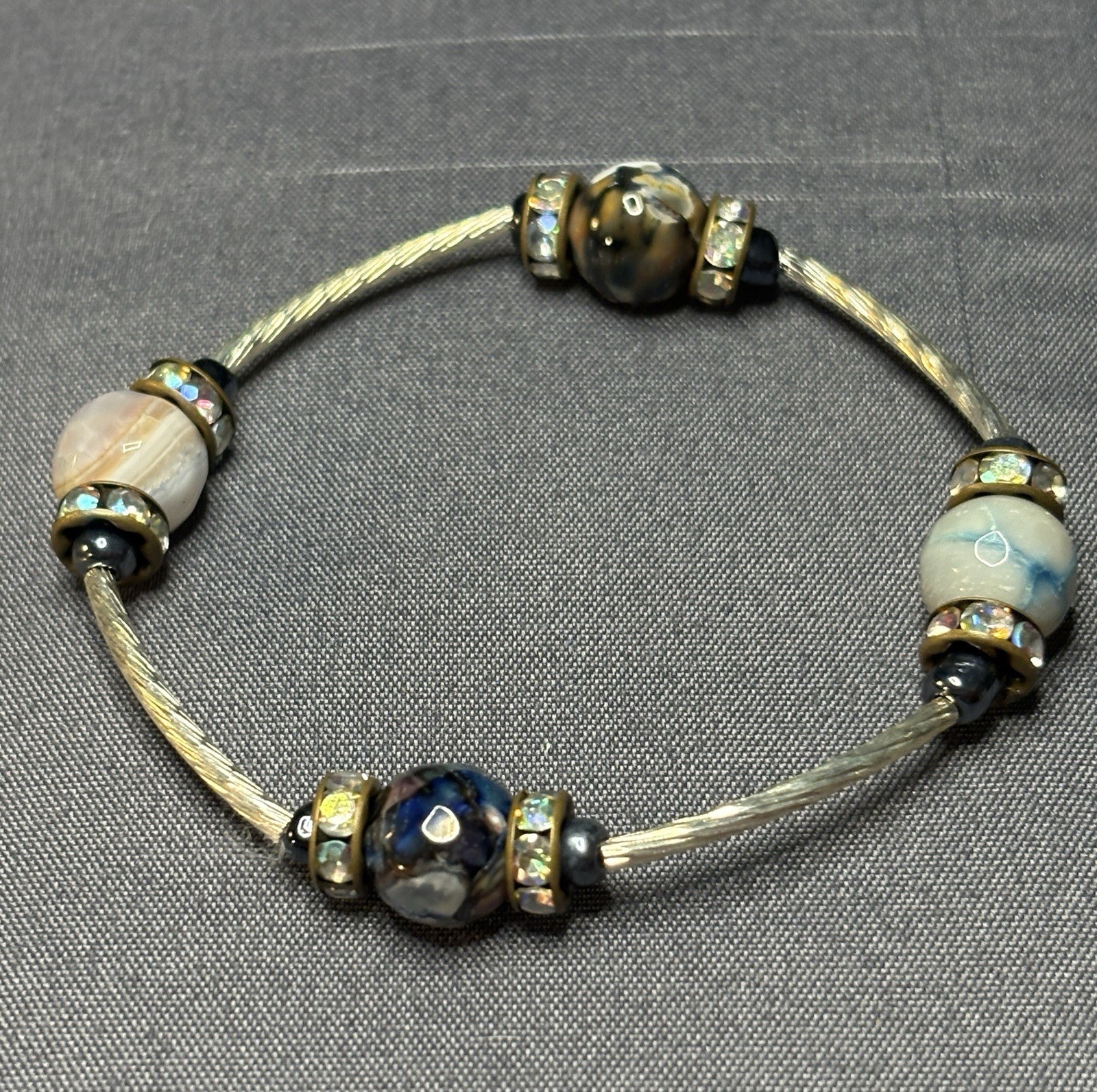 Blessing Bracelet -Dyed Agate