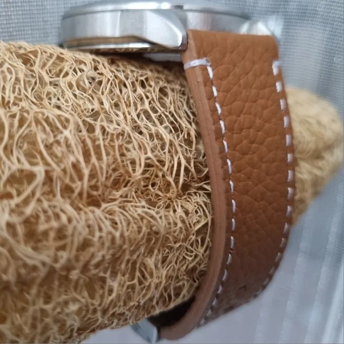 Genuine Leather Watch Band Strap Unisex Deployment Clasp 18/20/22/24mm