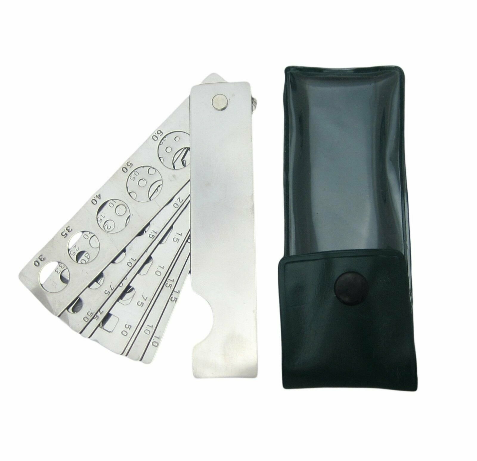 7 Arm 36 Stone Sizes Diamond and Gem Fan Pocket Gauge – NEW