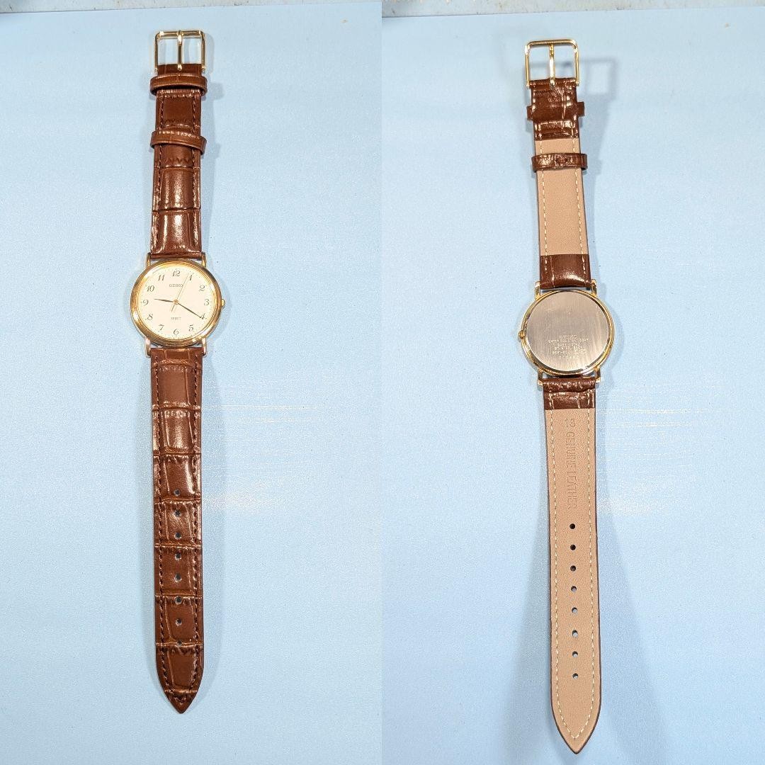 SEIKO SPIRIT Men’s Watch, Battery and Strap Replaced, Working Condition, Q-1