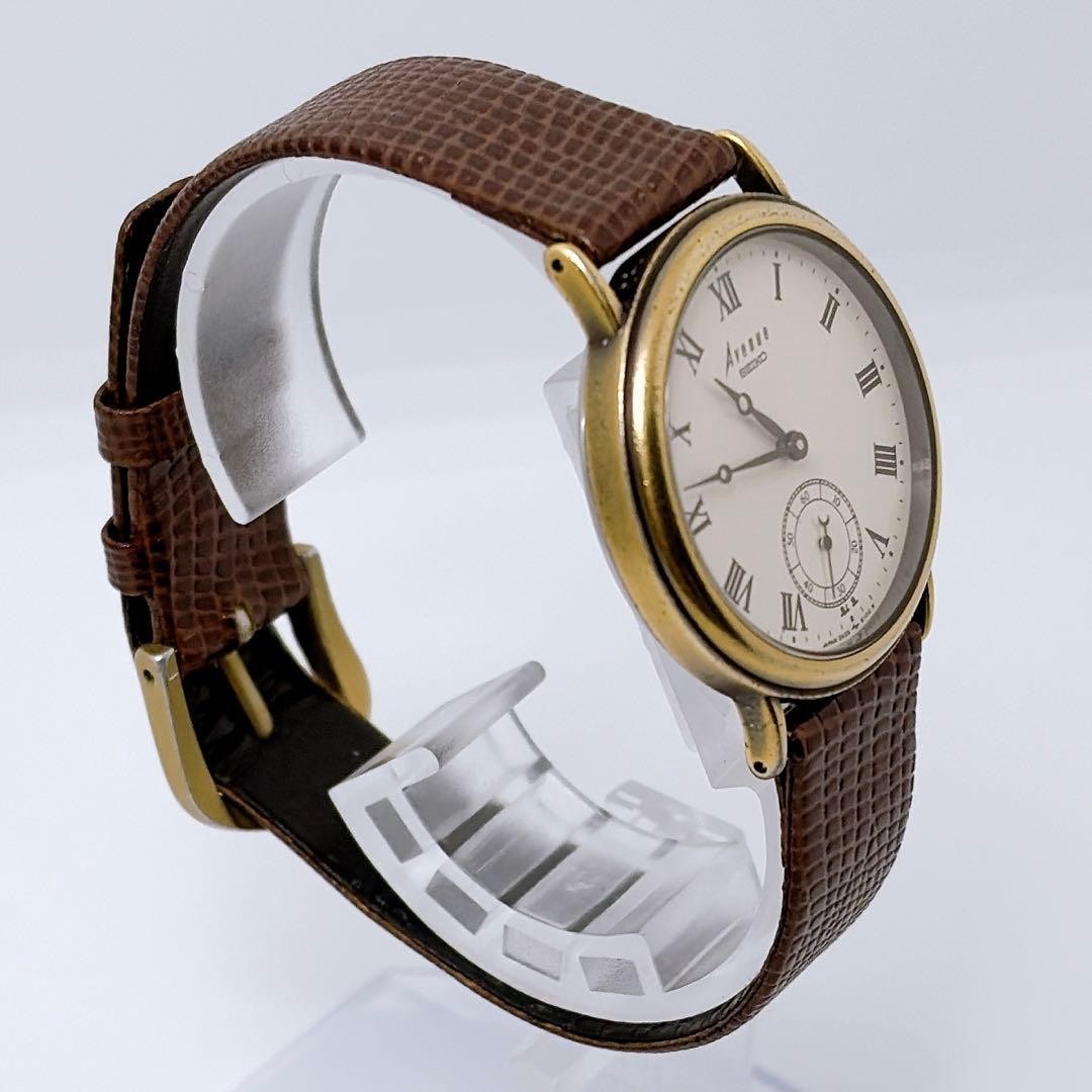 [New Battery/Strap] Seiko Avenue Small Seconds Roman Numeral Dial, 1999