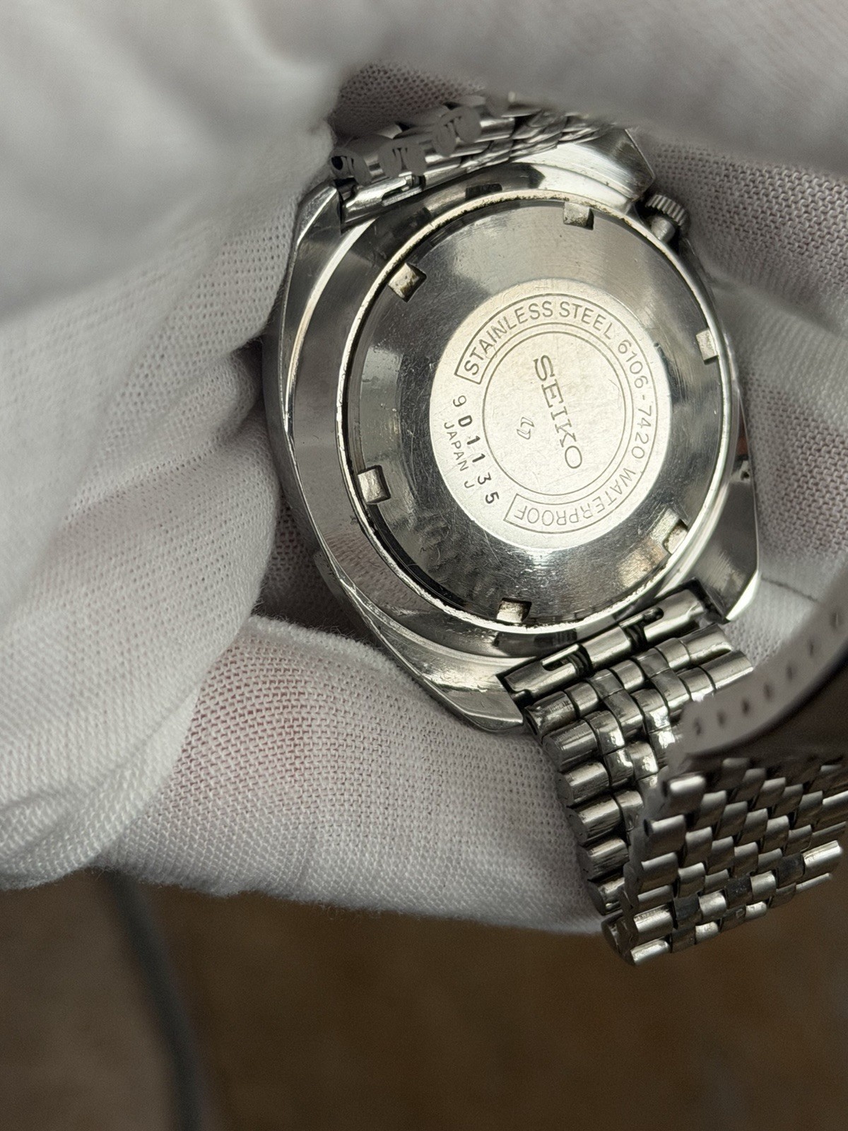 Rare Vintage Seiko 5 Actus 6106-7420 Men’s Automatic Dress Sports Watch JDM 60s