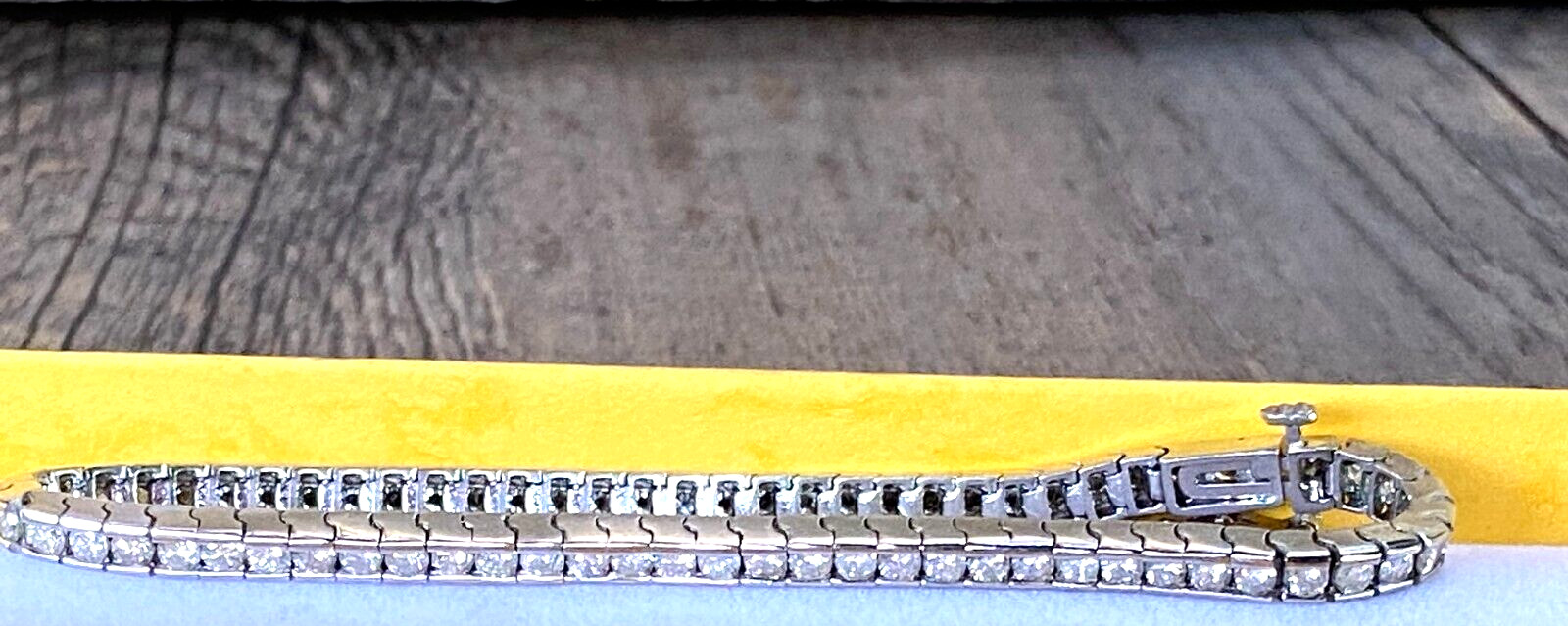 SI 1-H~ 2.0 ctw Round Cut Natural Diamond Tennis Bracelet 14k Solid White Gold