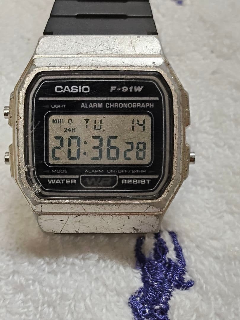 Special Price! ①CASIO Digital Watch F-91W Alarm Chrono