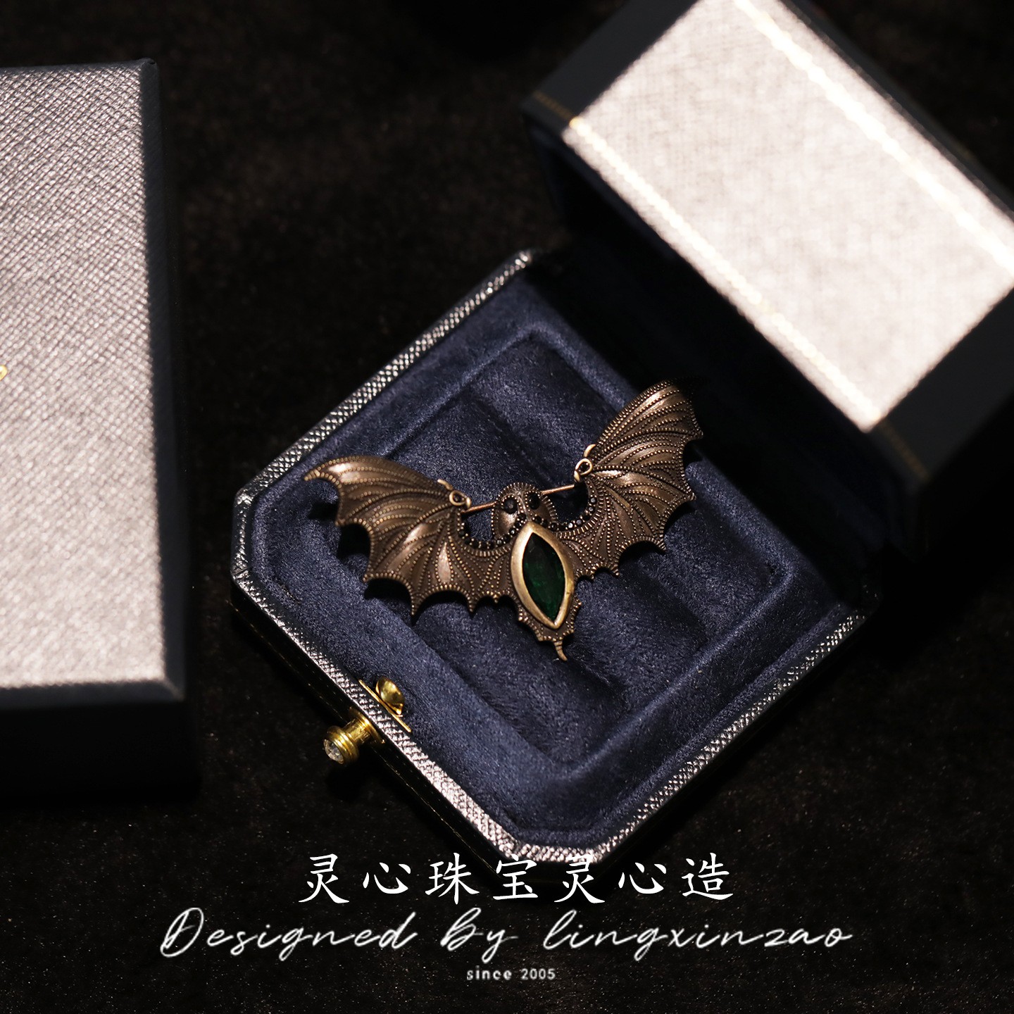 Original Design Bat Brooch High-end Luxury Personality Trend Limited Edition