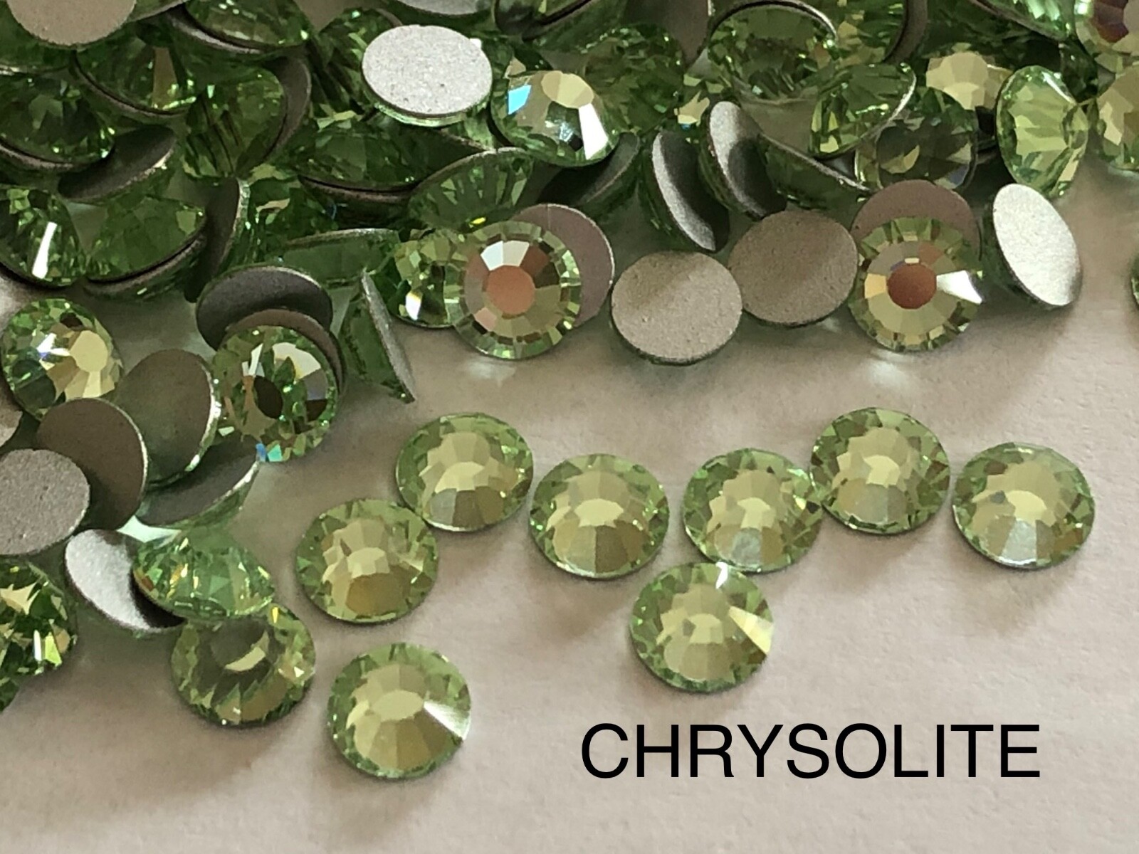 10 GROSS (1440 PCS) SS20 (4.7 MM) VIVA12 CZECH PRECIOSA SILVER FOILD CRYSTALS