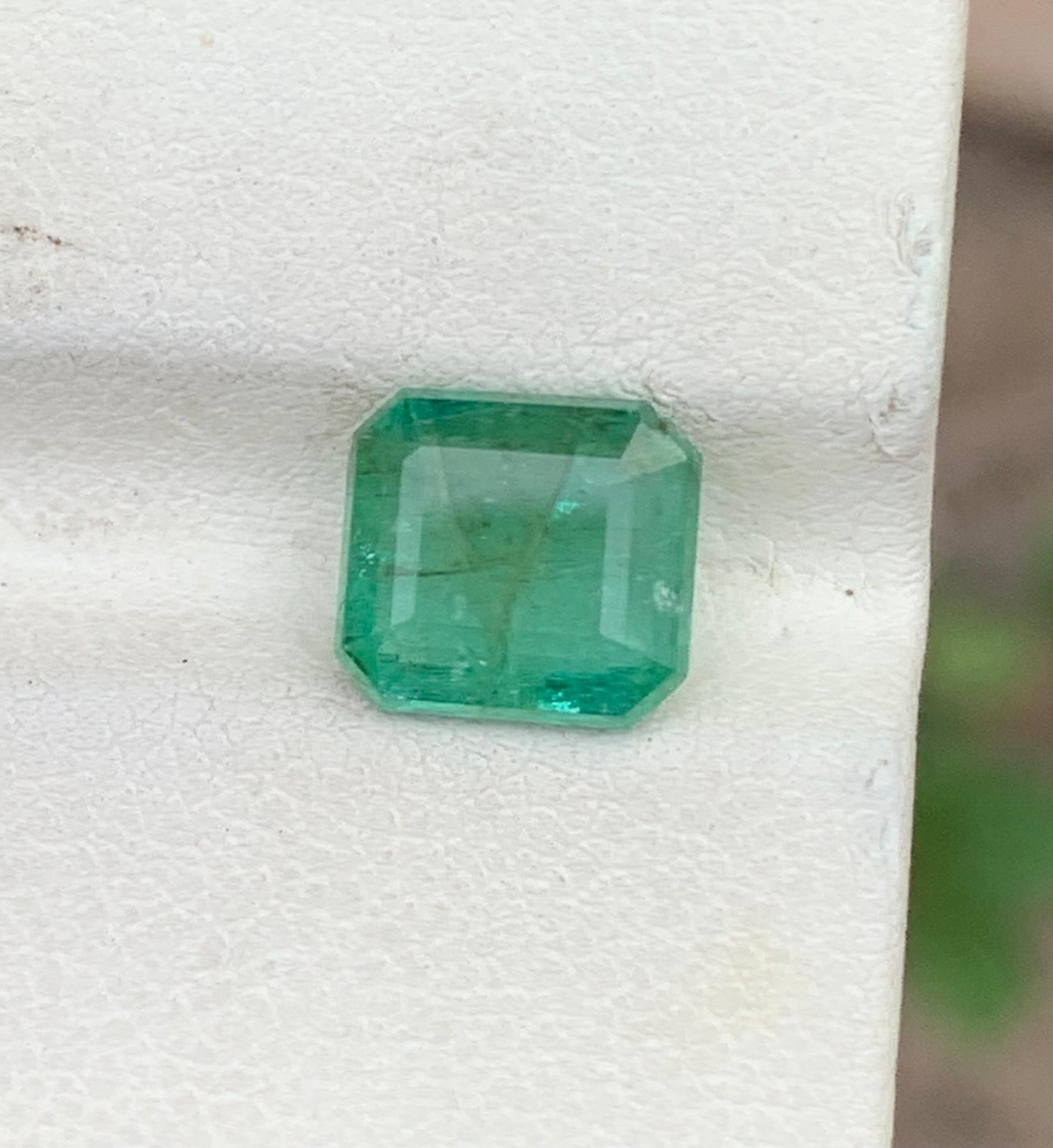 2.75Cts Beautiful Emerald Loose Gemstone, From Swat Pakistan(8x7x4mm)