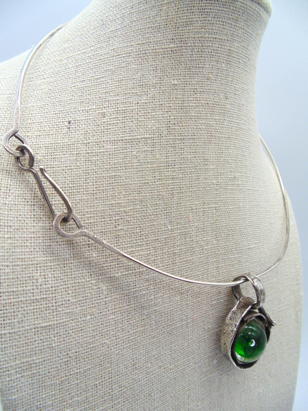 Ljungby SWEDEN ~ Maria DRUGGE Silversmith 925 Sterling NECKLACE PENDANT & COLLAR